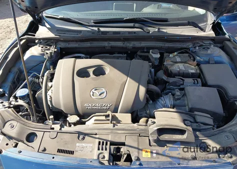 2018 Mazda Mazda3 Grand Touring из США, поврежденный, VIN 3MZBN1W37JM160437